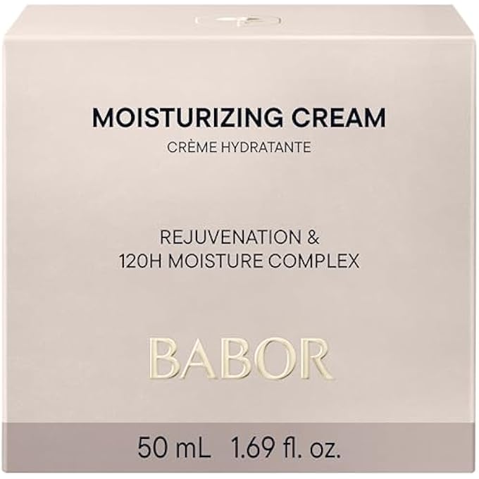 Babor SKINOVAGE MOISTURISING CREAM, FACE CREAM FOR DRY SKIN, INTENSIVE MOISTURISING CARE WITH HYALURONIC ACID, VEGAN FORMULA, 50 ML - Image 2